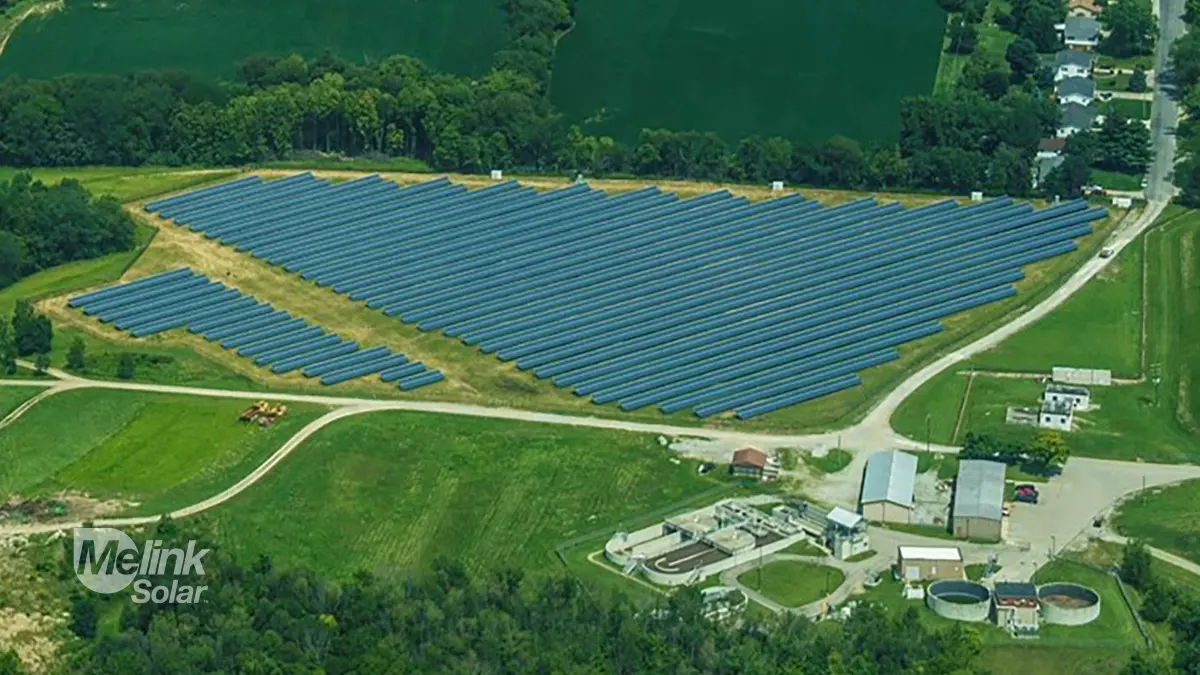 Cedarville University solar installation